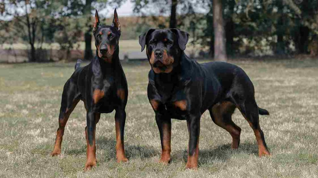 rottweiler vs doberman