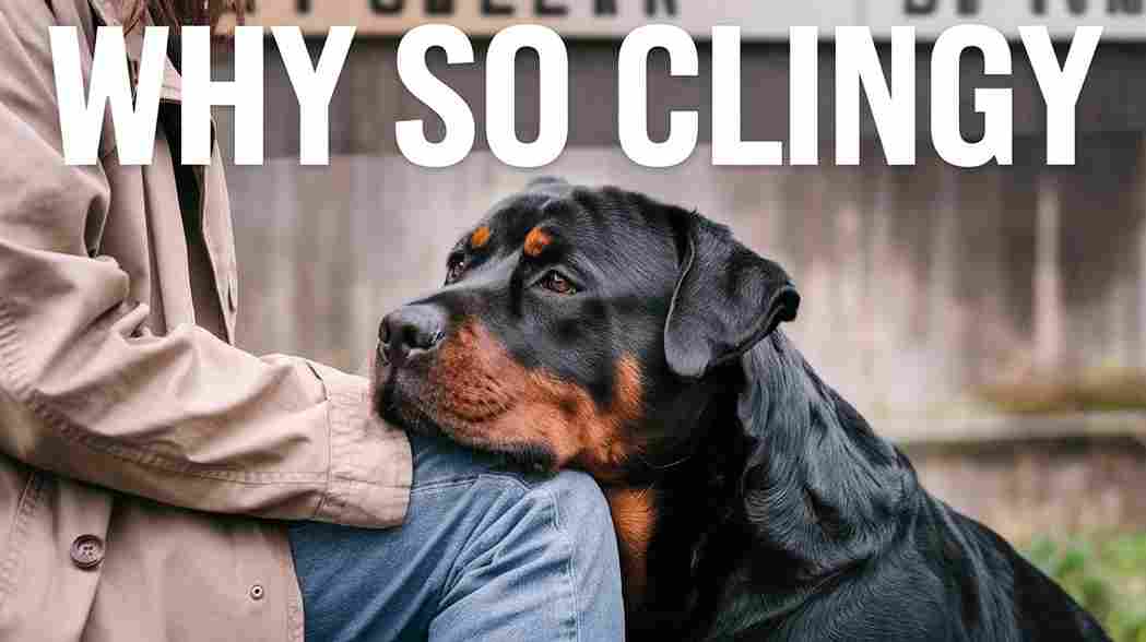 You are currently viewing Why Are Rottweilers So Clingy? Is It REALLY Separation Anxiety?