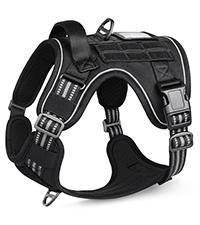 RABBITGOO Tactical Dog Harness