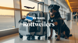 Read more about the article Ultimate Guide: Air Travel with Rottweilers Made Easy (2025 Expert Tips)