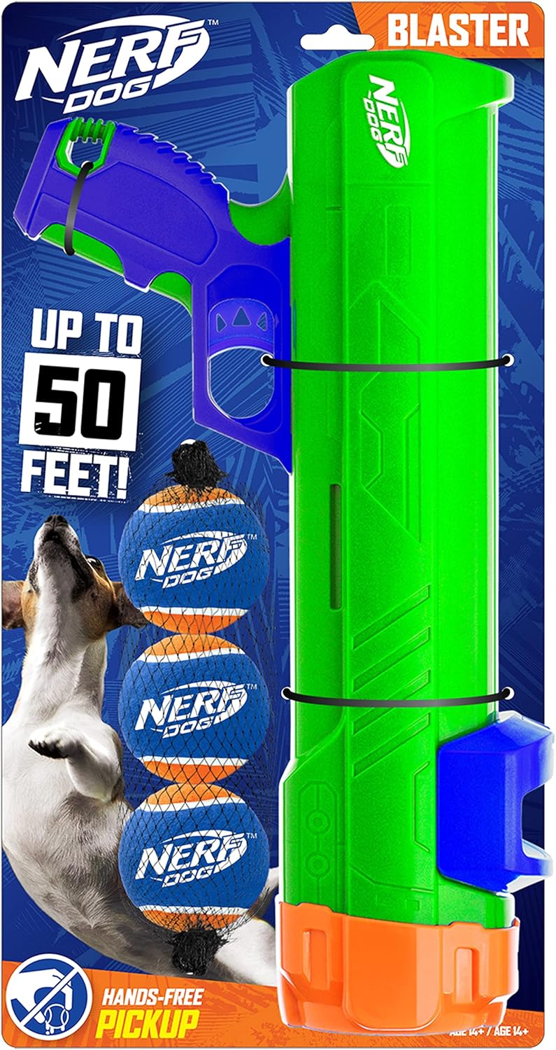 Nerf Dog Tennis Ball Blaster Dog Toy