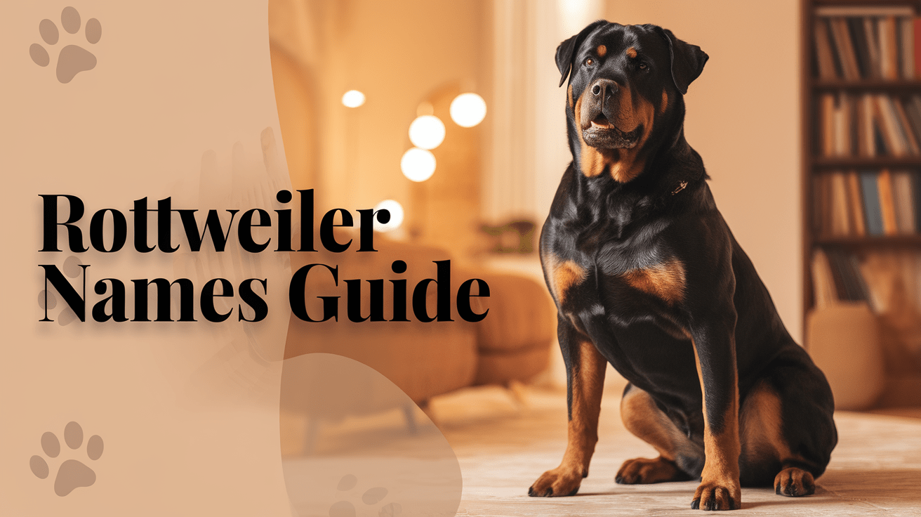 You are currently viewing 150+ Perfect Rottweiler Dog Names: Ultimate Guide for 2025